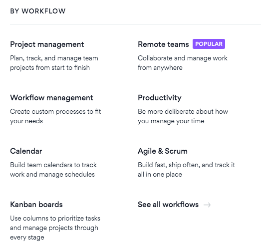 Asana on the other hand is a pretty comprehensive project management and product management tool - clear winner in Asana vs Trello.