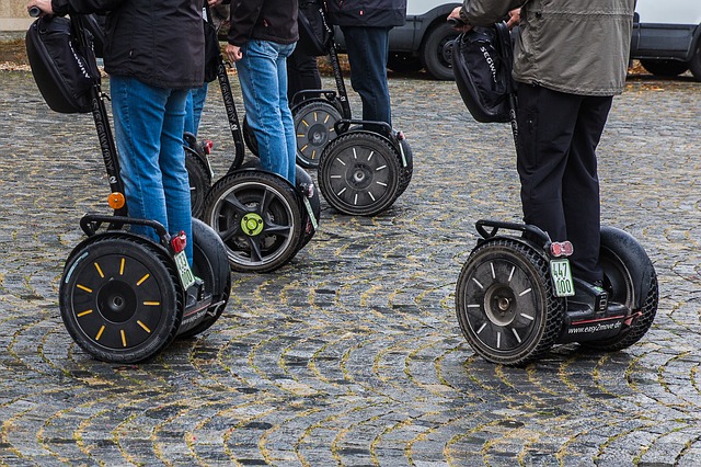 Only tourist and travel groups use Segways now.
